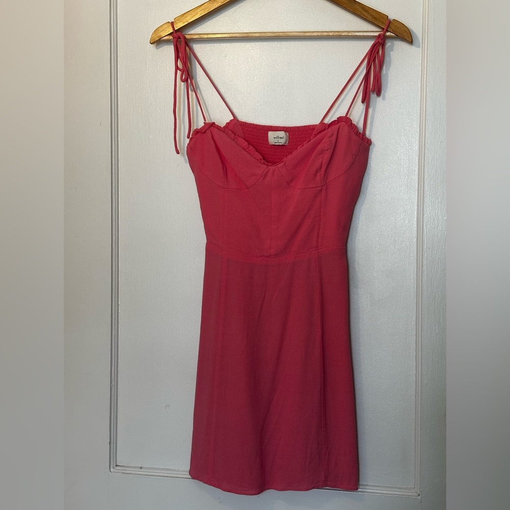 Aritzia Pink Mini Dress